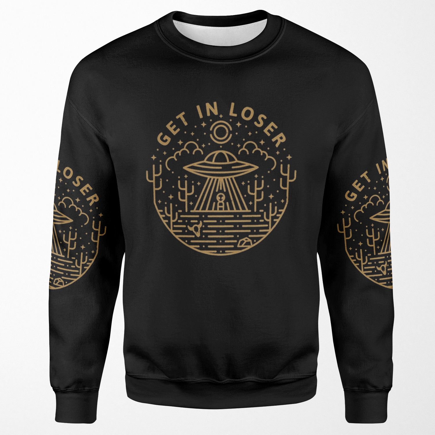 Get In Loser All-over-print Unisex Sweatshirt