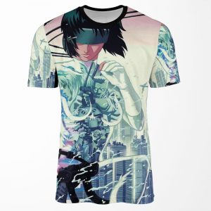Ghost In The Shell Ii All-over-print T-shirt
