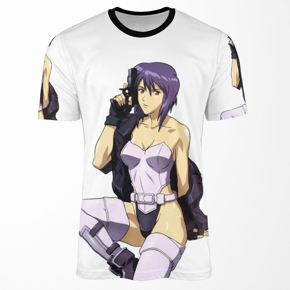 Ghost In The Shell Motoko Kusanagi All-over-print T-shirt