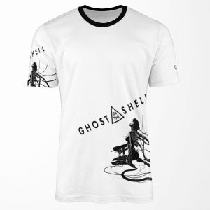 Ghost In The Shell Motoko Kusanagi Art All-over-print T-shirt
