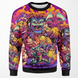 Ghosts N Goblins All-over-print Unisex Sweatshirt