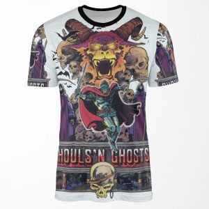 Ghouls N Ghosts All-over-print T-shirt