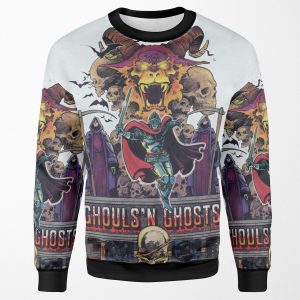 Ghouls N Ghosts All-over-print Unisex Sweatshirt
