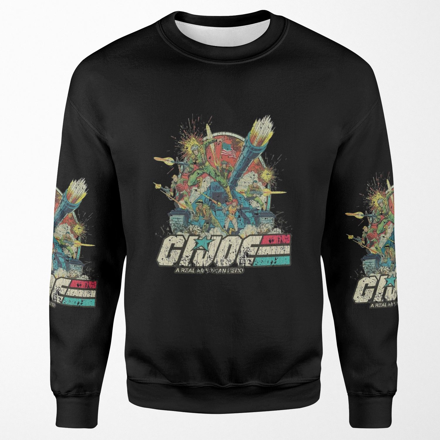 Gi Joe Real American Heroes All-over-print Unisex Sweatshirt