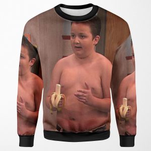 Gibby From Icarly All-over-print Unisex Sweatshirt