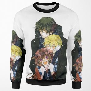 Gil Oz And Alice Pandora Hearts All-over-print Unisex Sweatshirt