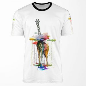 Giraffe All-over-print T-shirt