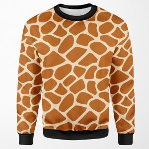 Giraffe Print Pattern Animal Print All-over-print Unisex Sweatshirt