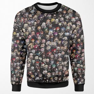 Girls Frontline Chibi Collage All-over-print Unisex Sweatshirt