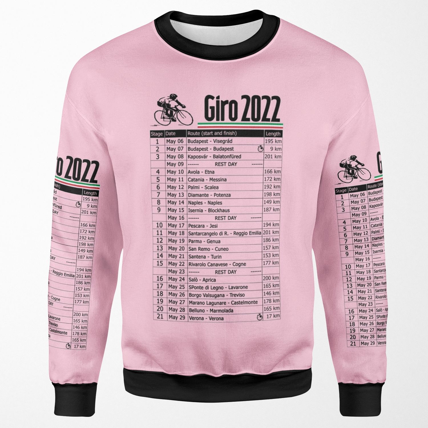 Giro D Italia 2022 All-over-print Unisex Sweatshirt