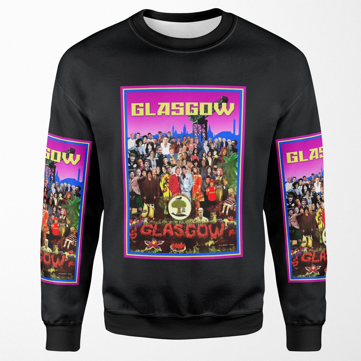 Glasgow Glasgow All-over-print Unisex Sweatshirt