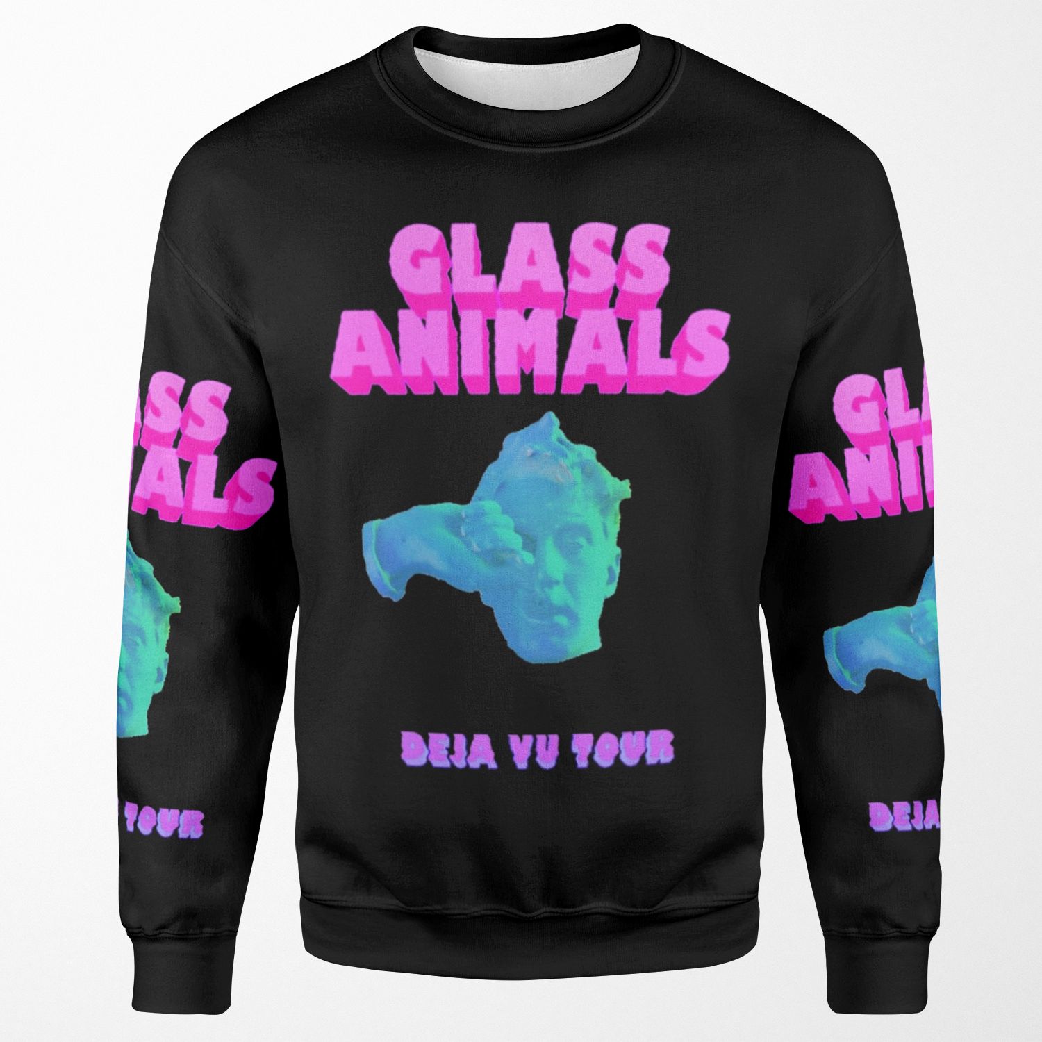 Glass Animals Deja Vu All-over-print Unisex Sweatshirt