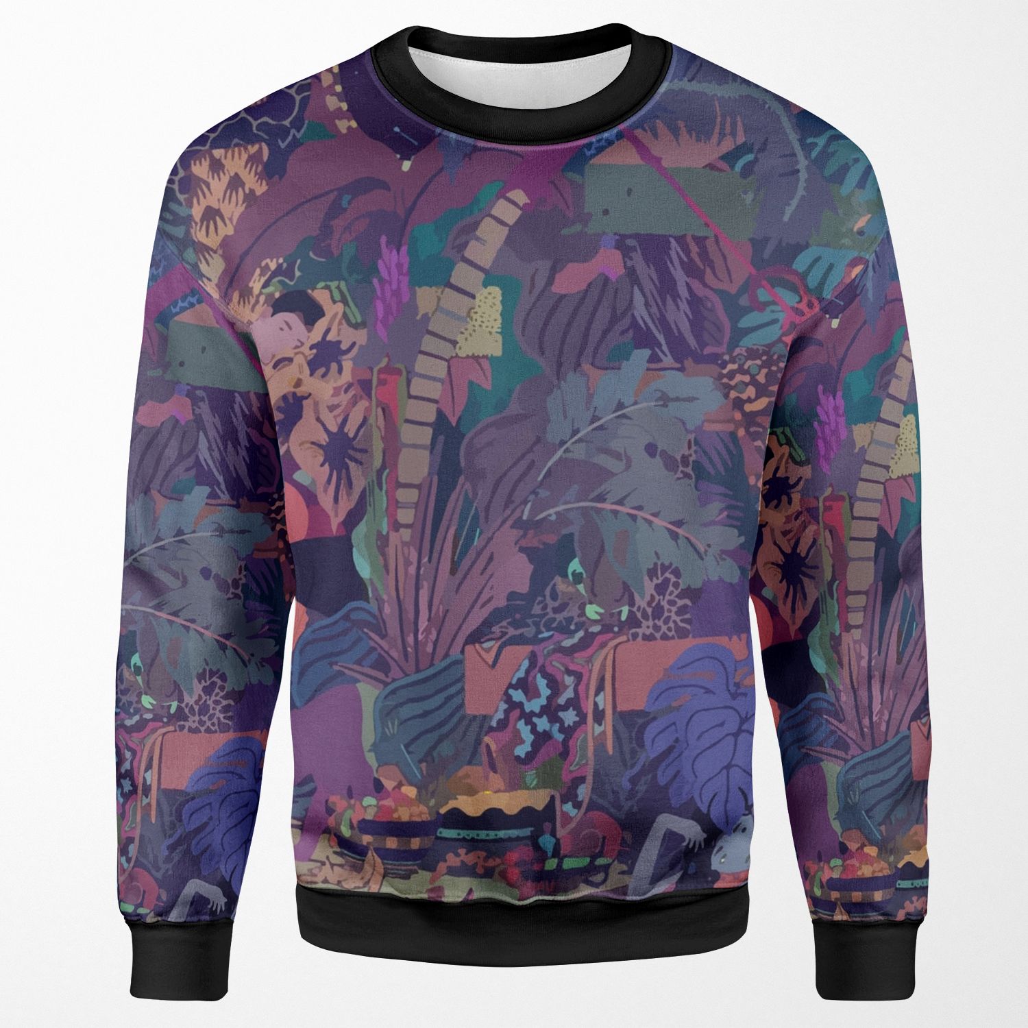 Glass Animals Zaba All-over-print Unisex Sweatshirt