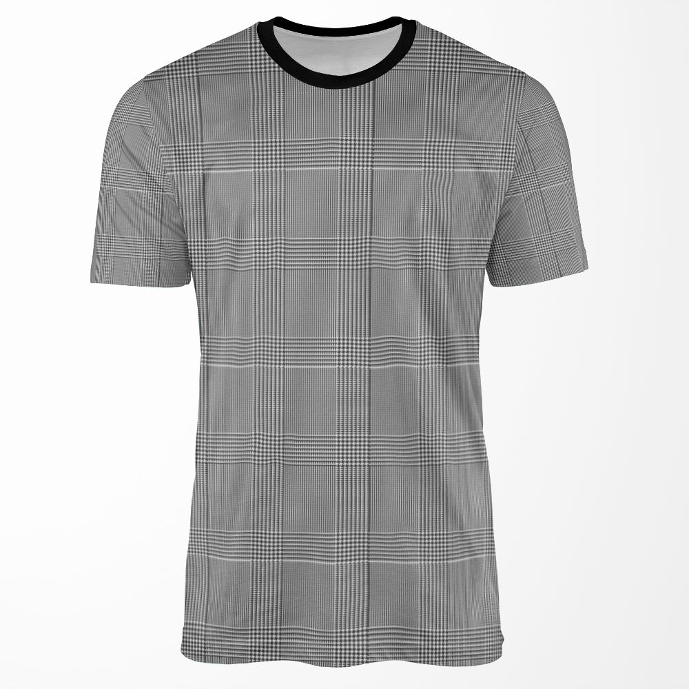 Glen Plaid Classic All-over-print T-shirt
