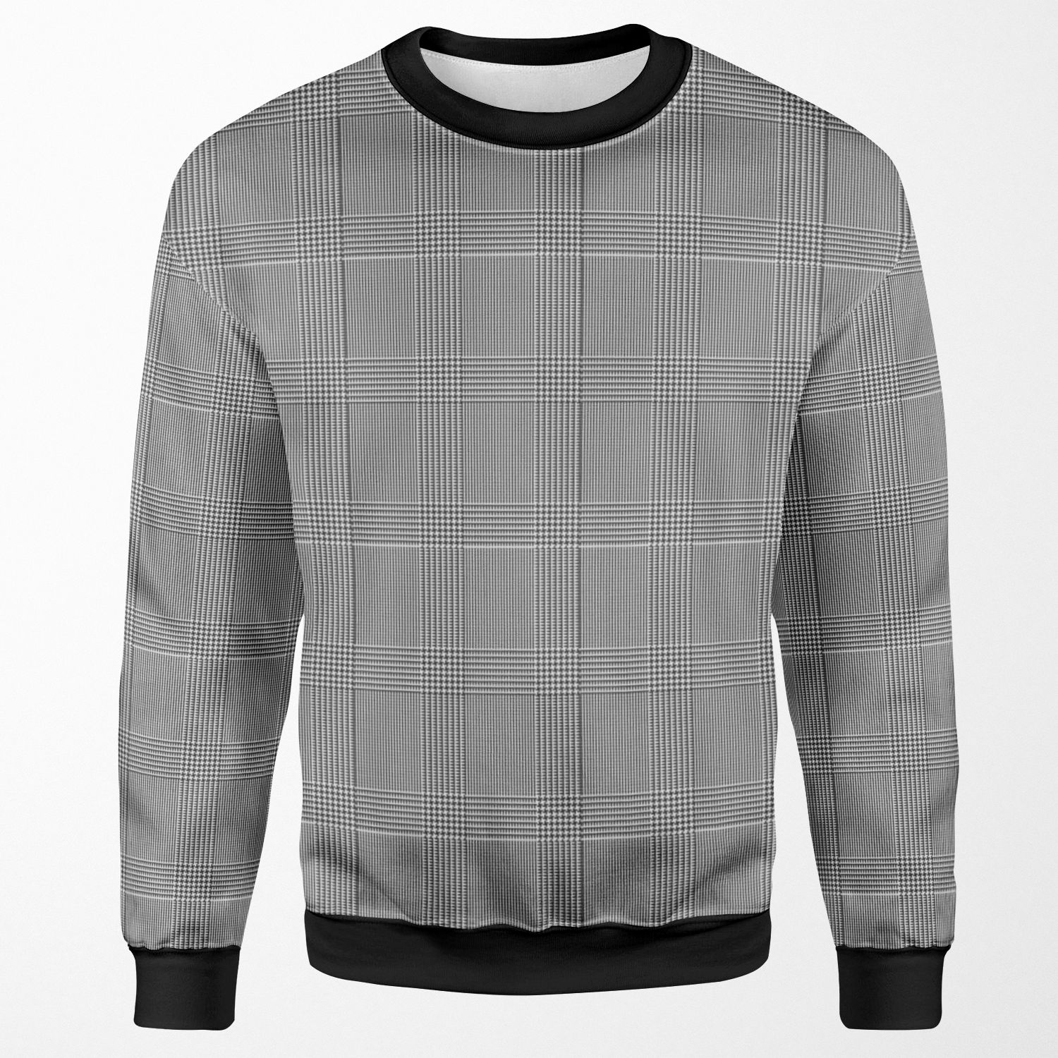 Glen Plaid Classic All-over-print Unisex Sweatshirt