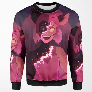 Glitch Catra Shera All-over-print Unisex Sweatshirt
