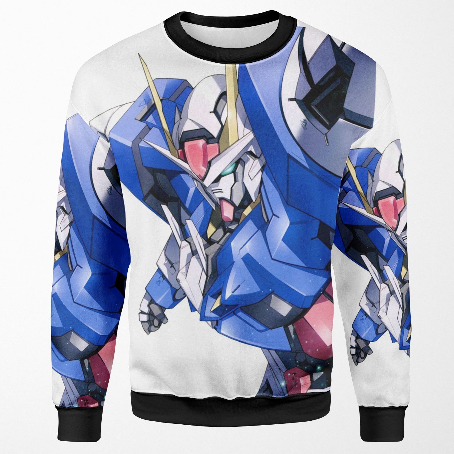 Gn 0000 00 Gundam All-over-print Unisex Sweatshirt
