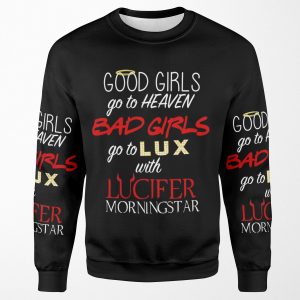Go To Lux With Lucifer All-over-print Unisex Sweatshirt