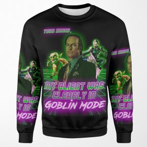 Goblin Mode All-over-print Unisex Sweatshirt