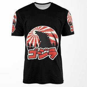 Godzilla Retro All-over-print T-shirt