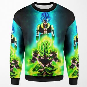 Gogeta Vs Broly All-over-print Unisex Sweatshirt