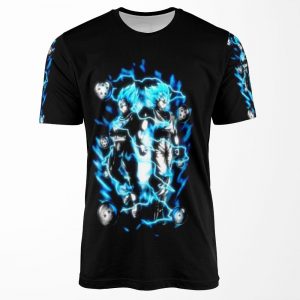 Goku And Vegeta Super Saiyan God Blue All-over-print T-shirt