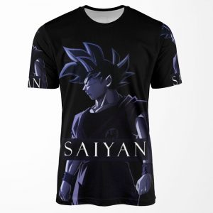 Goku The Strongest Saiyan All-over-print T-shirt