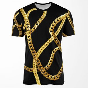 Gold Chains All-over-print T-shirt