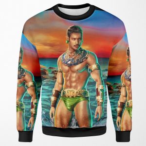Gold Warrior All-over-print Unisex Sweatshirt