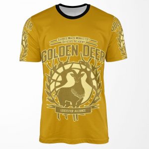 Golden Deer All-over-print T-shirt
