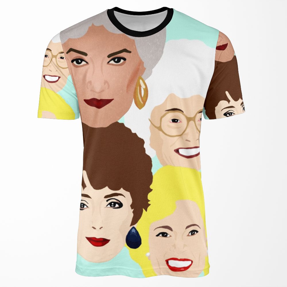 Golden Girls Club All-over-print T-shirt