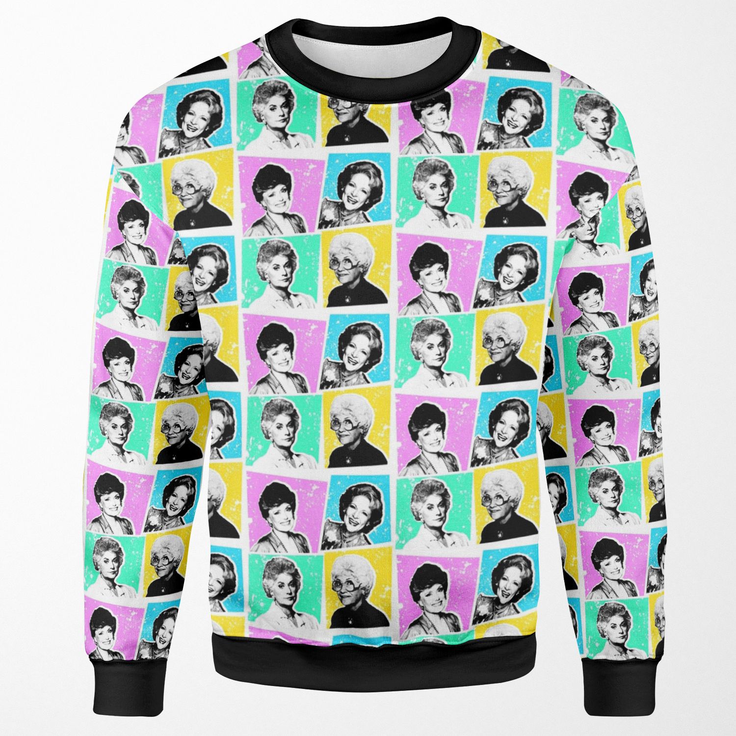 Golden Girls Pop All-over-print Unisex Sweatshirt