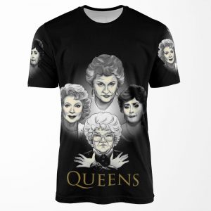 Golden Queens All-over-print T-shirt