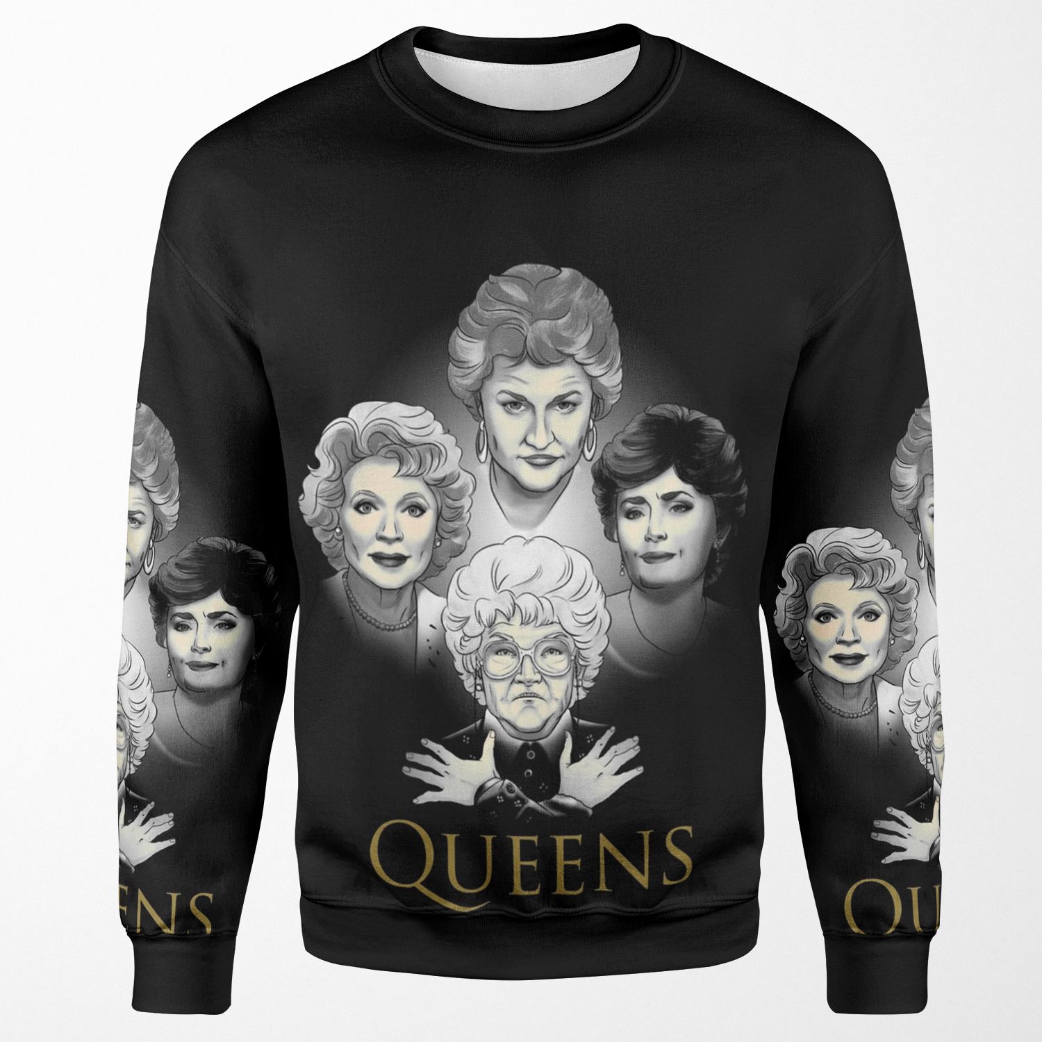 Golden Queens All-over-print Unisex Sweatshirt