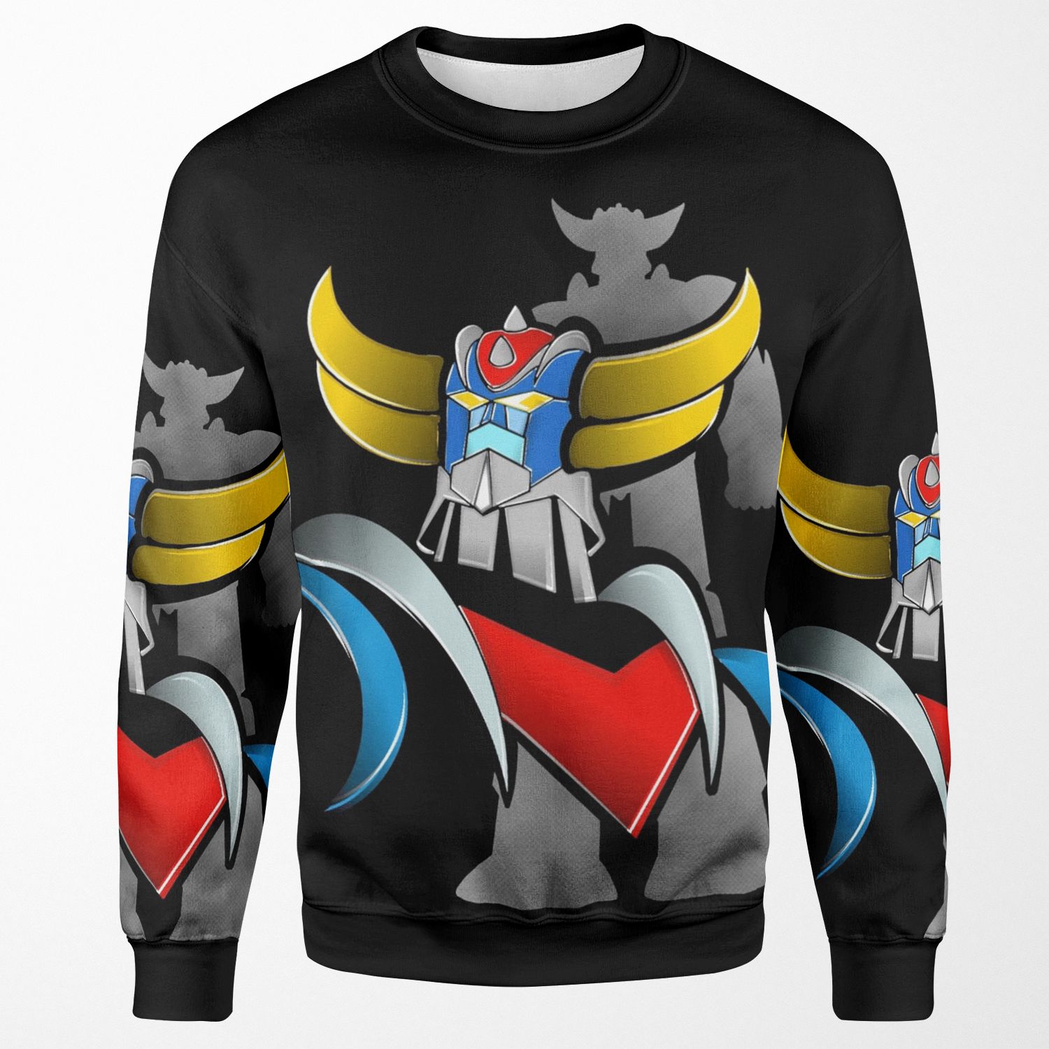 Goldorak Grendizer Vintage Goldorak All-over-print Unisex Sweatshirt