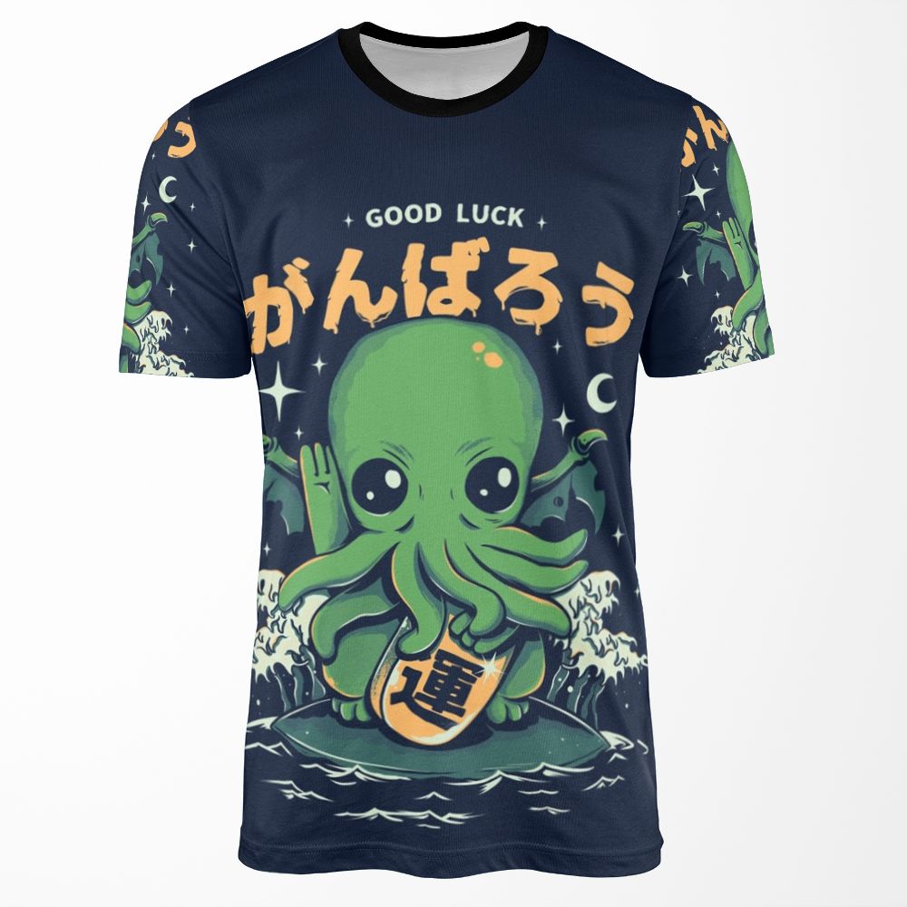 Good Luck Cthulhu All-over-print T-shirt