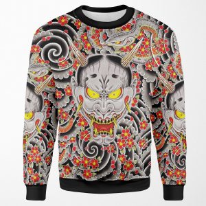 Goro Majima S Hannya Yakuza 0 All-over-print Unisex Sweatshirt