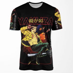 Goro Majima Yakuza All-over-print T-shirt