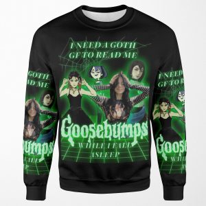 Goth Gf Goosebumps All-over-print Unisex Sweatshirt