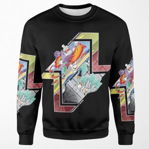 Gotta Glitch Fast All-over-print Unisex Sweatshirt