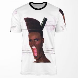 Grace Jones Slave To The Rhythm All-over-print T-shirt