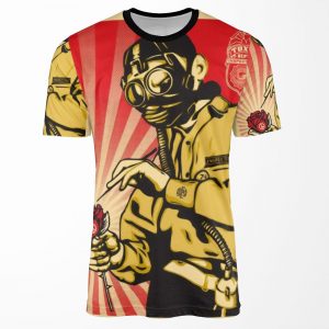 Graffiti Toxic Waste All-over-print T-shirt