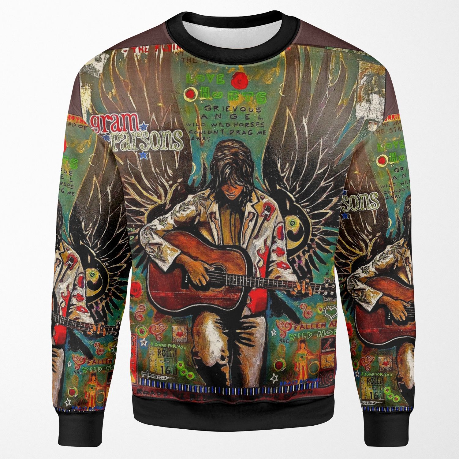 Gram Parsons All-over-print Unisex Sweatshirt