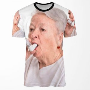 Grandma S Inhaler All-over-print T-shirt