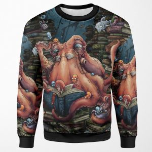 Grandpa Octopus All-over-print Unisex Sweatshirt