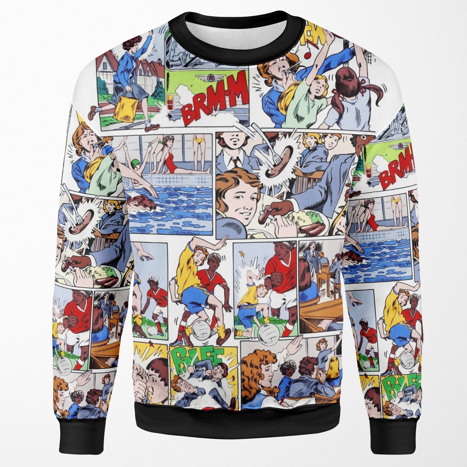 Grange Hill All-over-print Unisex Sweatshirt
