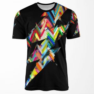 Graphic Lighting All-over-print T-shirt