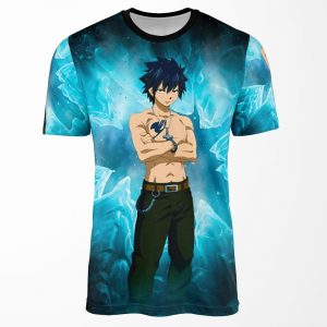 Gray Fullbuster Fairy Tail Anime Galaxy All-over-print T-shirt