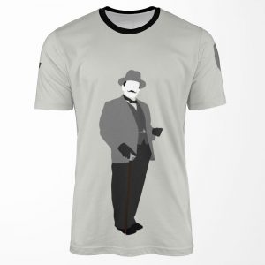 Great Detectives Hercule Poirot All-over-print T-shirt