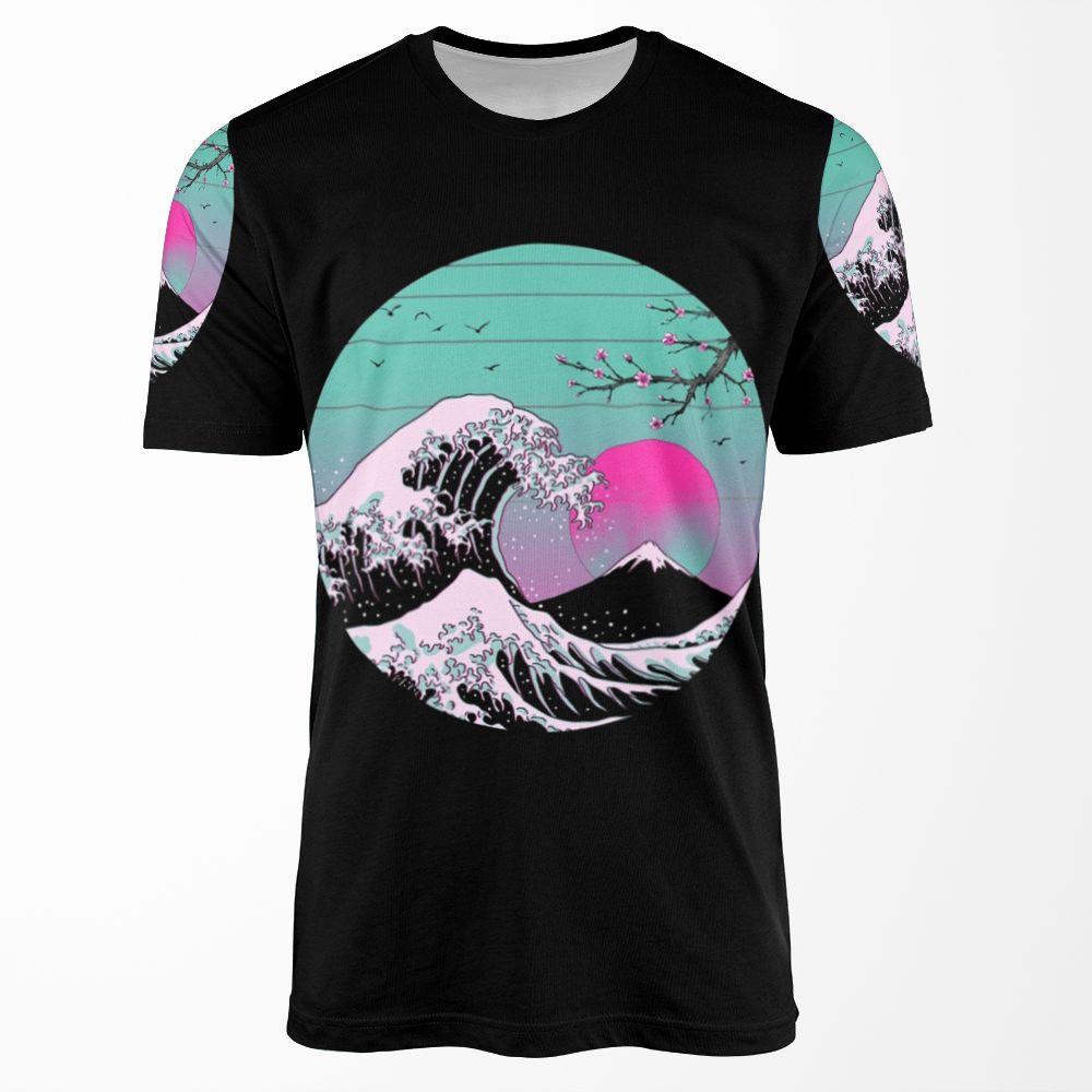 Great Vapor Aesthetics All-over-print T-shirt